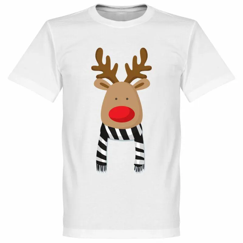 Reindeer Black / White Supporter Kids T-shirt