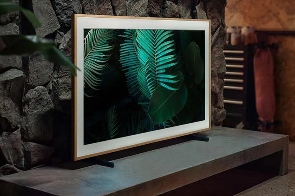 SAMSUNG - Smart TV The Frame 4K 50” 50LS03A-Black