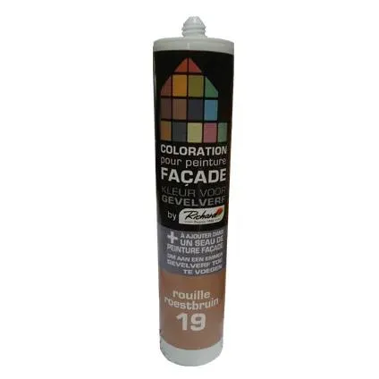 Colorant pour peinture façades Richard rouille 450 gr
