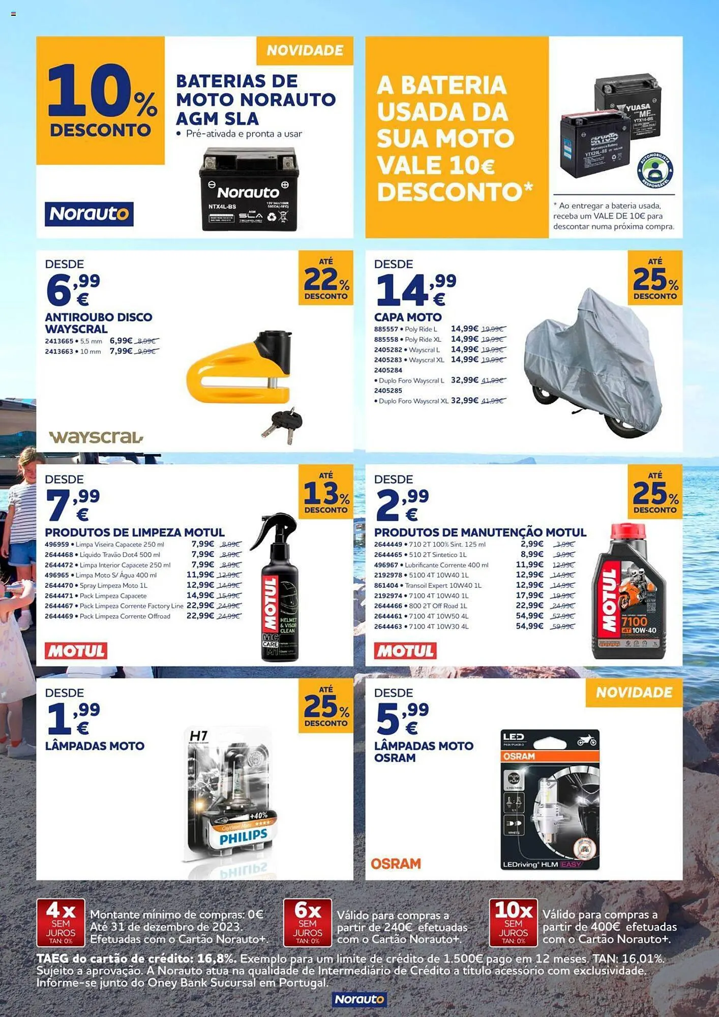 Folheto Folheto Norauto de 31 de maio até 29 de agosto 2023 - Pagina 11