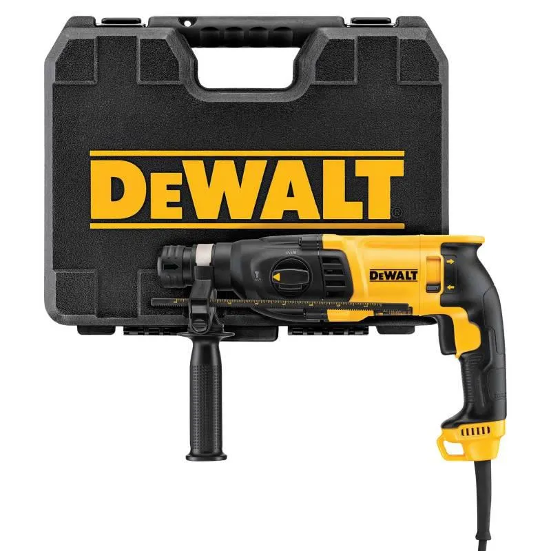 Rotomartillo Eléctrico D25133K SDS Plus 800W + Maletín Dewalt