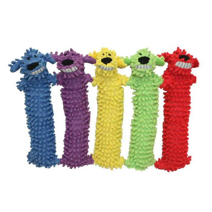 Loofa Dog Floppy Dog Toy 30cm.