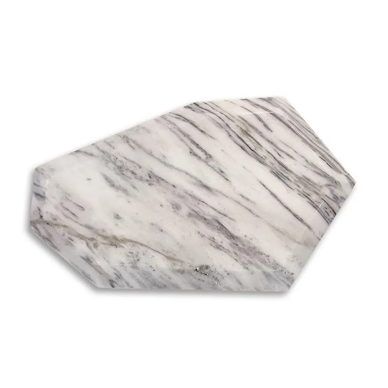 Tabla Heptagonal Mármol Tiger Skin