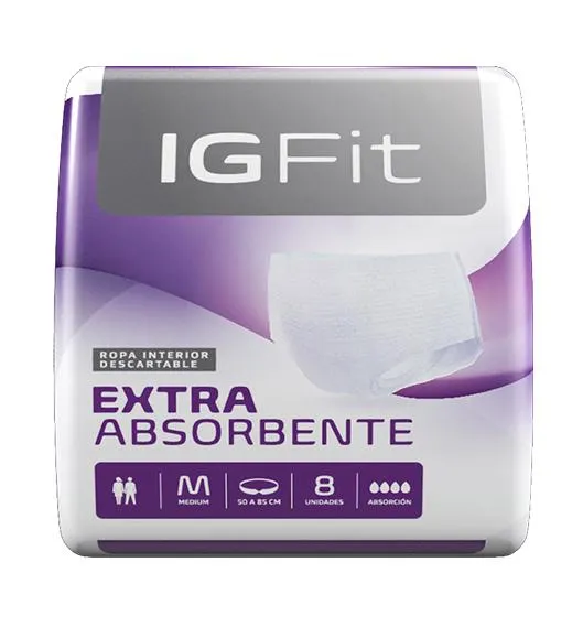 Ropa Interior Ig Fit Elastizados Unisex M