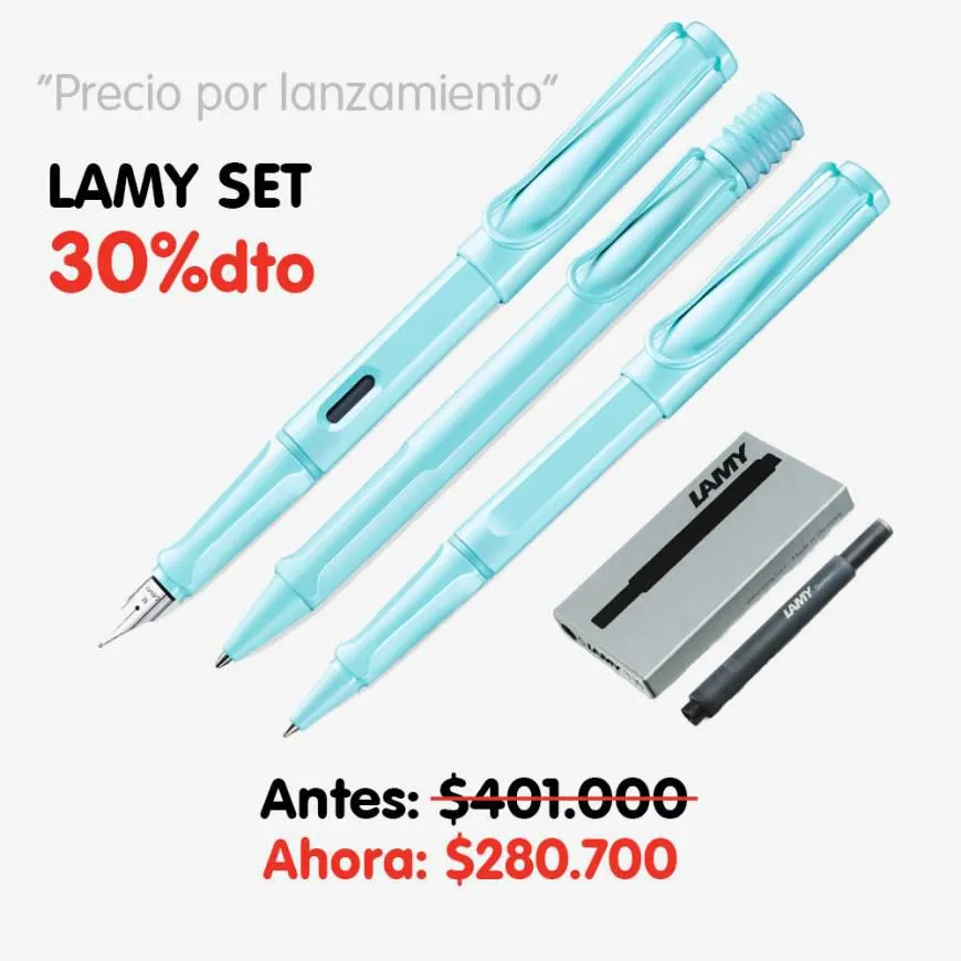 Set Safari Deelite Azul