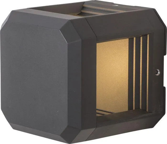 Seinävalaisin Airam Flen Tunnelmavalo 13 W IP44 Antrasiitti