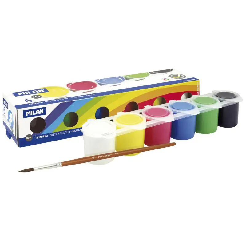 Guache-väri Milan 6 x 25 ml