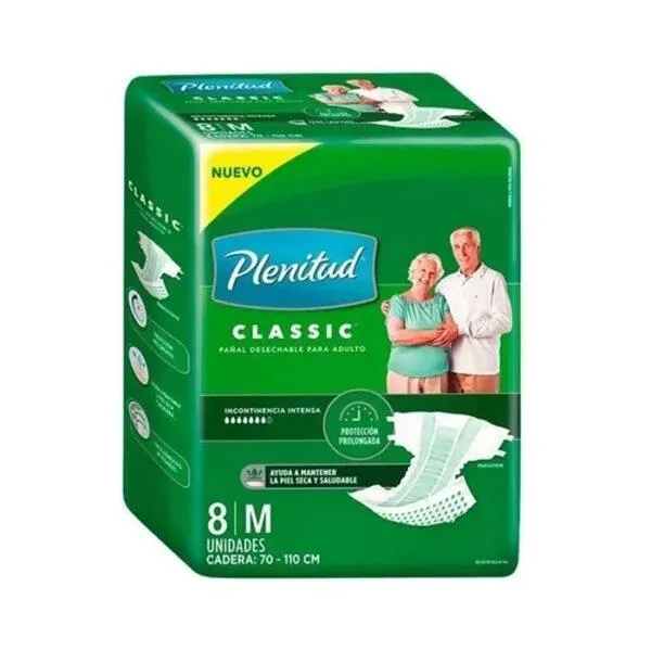 Pañales Plenitud Elastizados Unisex M