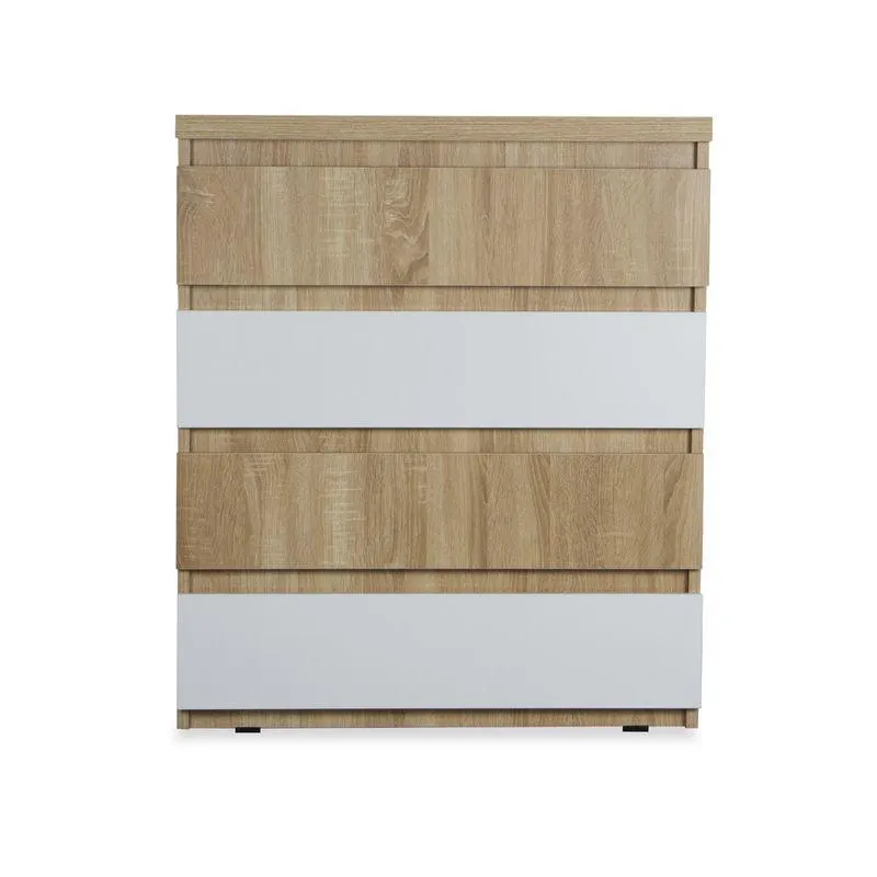 Gavetero Italia Natural/Blanco