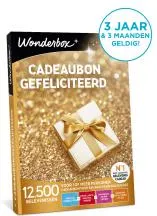 Wonderbox cadeaubon Gefeliciteerd!