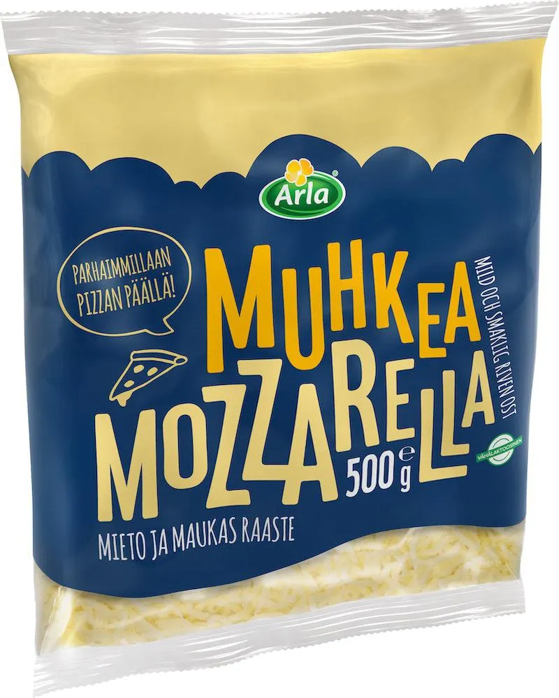 Muhkea mozzarellaraaste