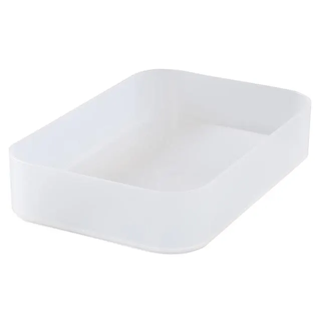 Polypropylene Makeup Box, 1/4, W 15 x D 22 x H 4.5 cm