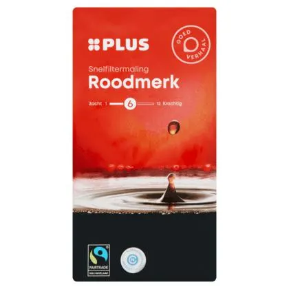 Roodmerk Filterkoffie Fairtrade