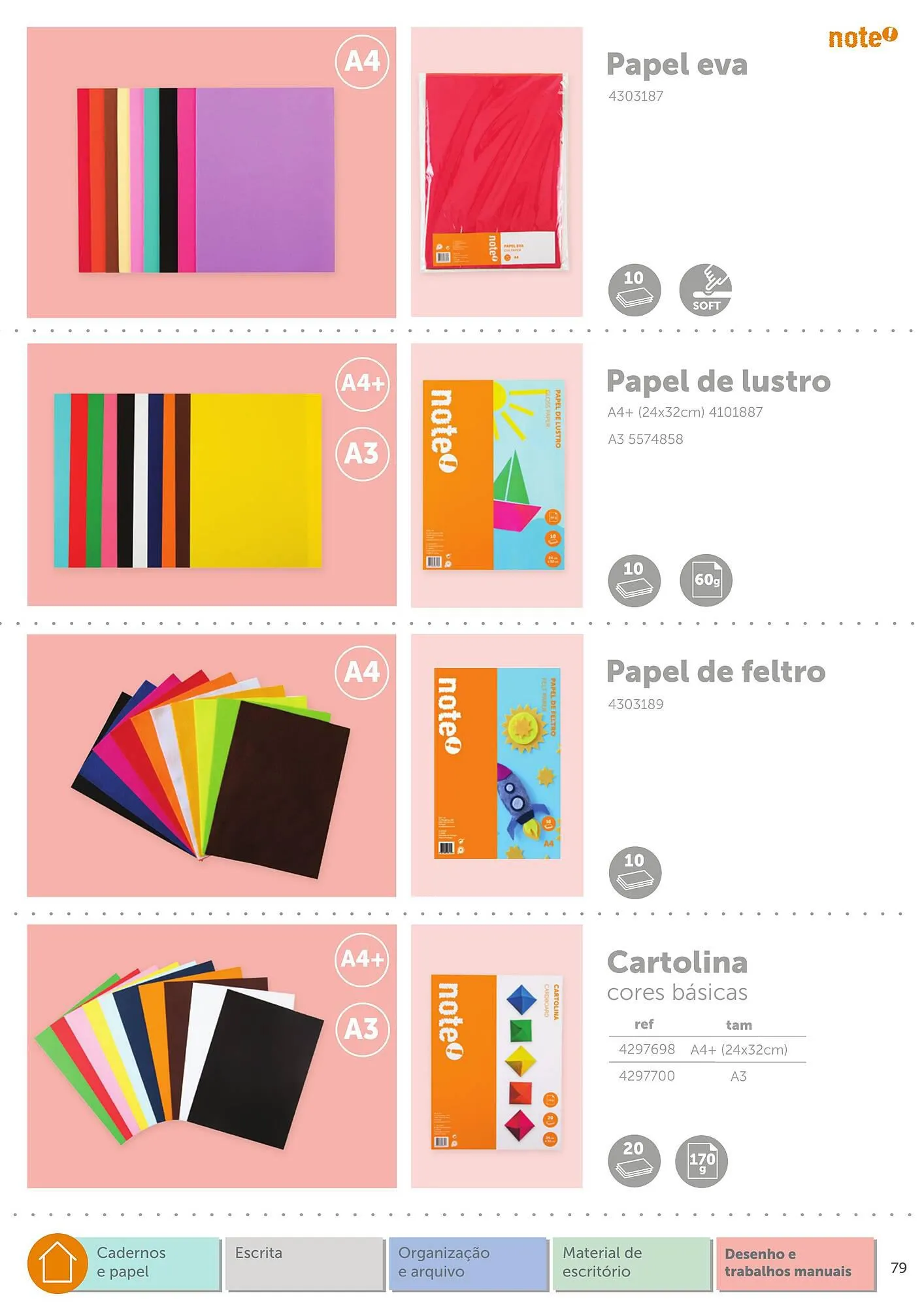 Folheto Catálogo Continente - Note! 2022-2023 de 11 de agosto até 31 de julho 2023 - Pagina 77