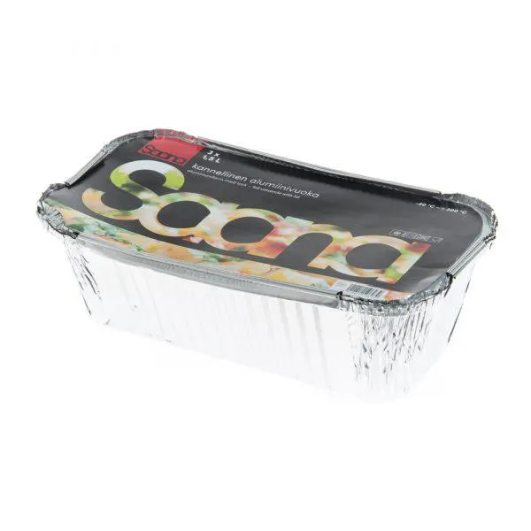 ALUMIINIVUOKA 1,5L 3KPL SAANA