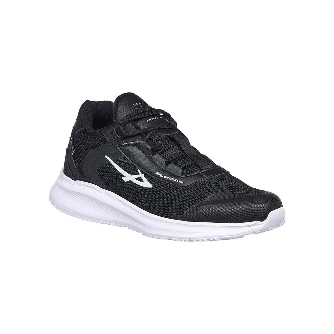 Tenis Casuales Deportivos Para Hombre Textil Negro