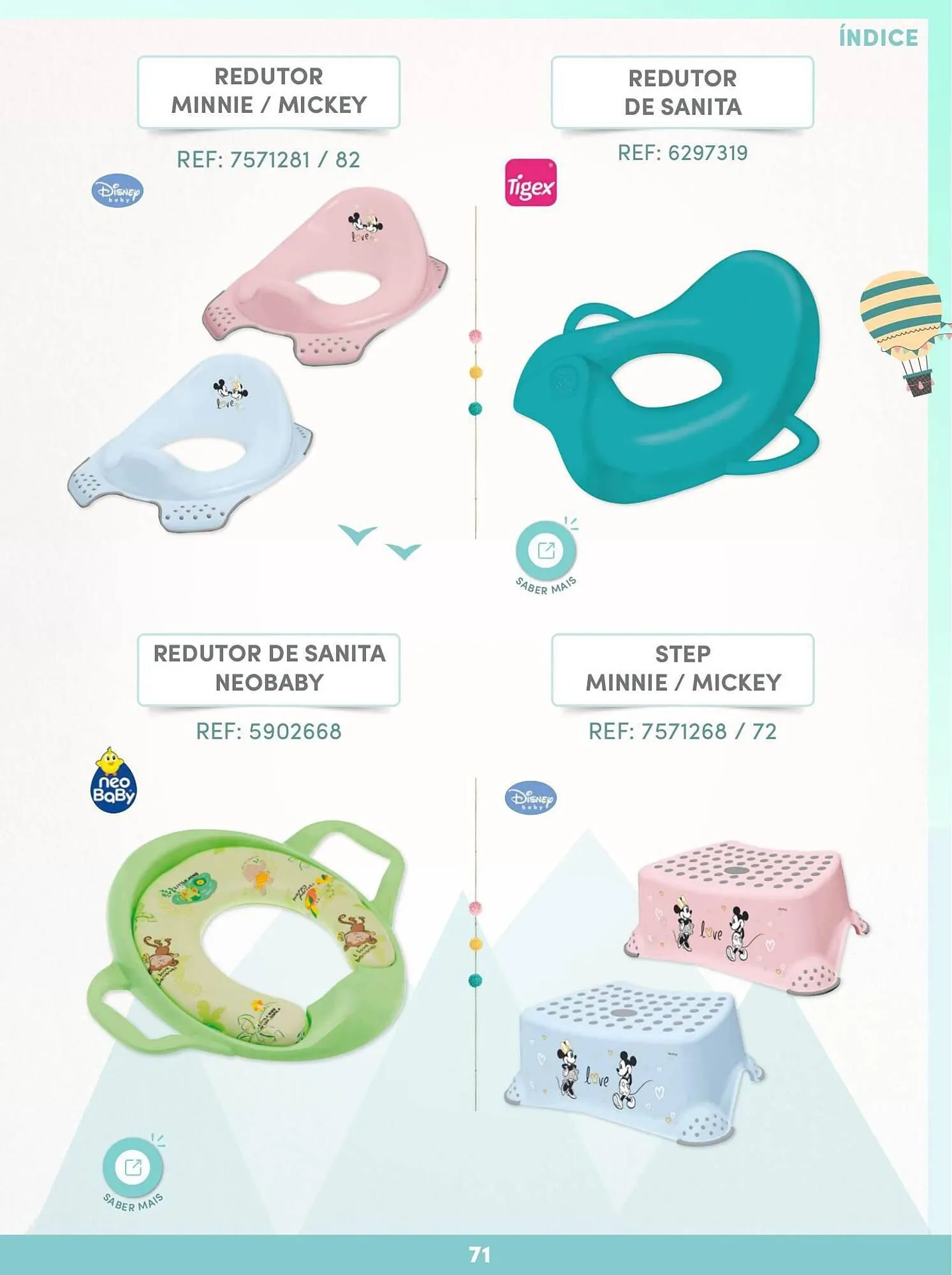 Folheto Catálogo Continente - Puericultura de 17 de janeiro até 31 de dezembro 2023 - Pagina 71