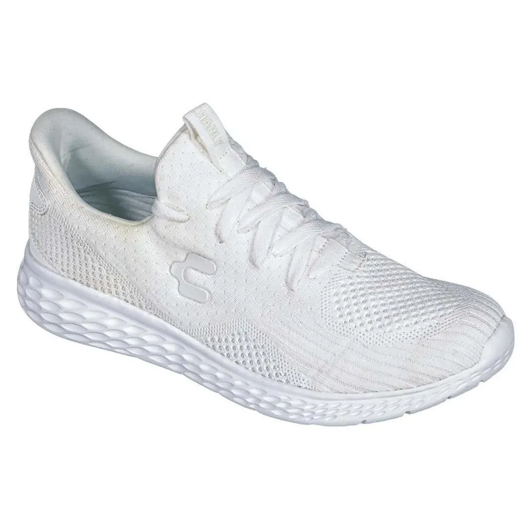 Tenis Charly Hombre Casuales Deportivos Textil Blanco Ligeros