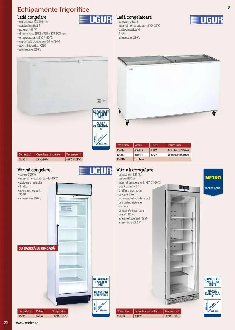 Catalog Cataloage Metro - 21.01.2022 - 31.12.2023. de la 21 ianuarie până la 31 decembrie 2023 - Revista Pagina 22