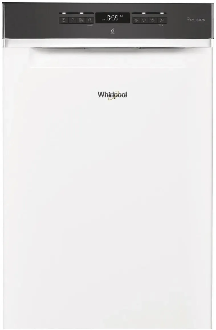 Whirlpool astianpesukone WSUO 3023 PF valkoinen 45cm