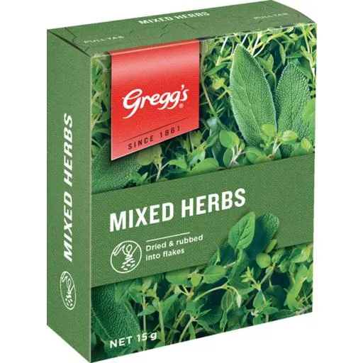 Gregg's Seasoning Packet Mixed Herbs 15g