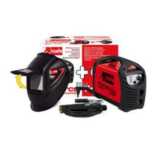 TELWIN FORCE 145 hitsausinvertteri + hitsausmaski