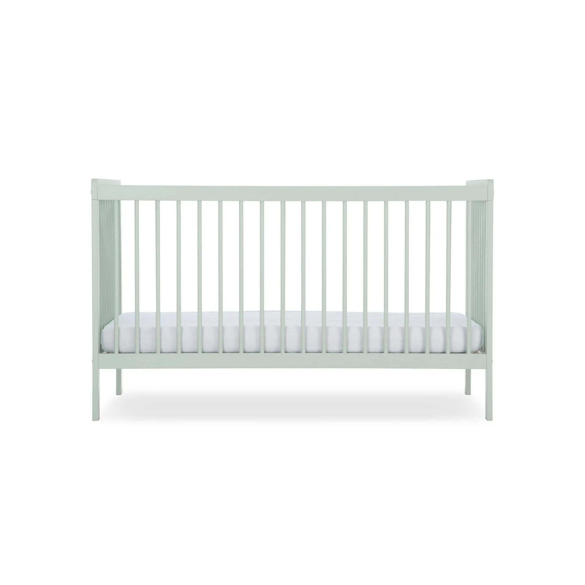 CuddleCo Nola Cot Bed in Sage Green