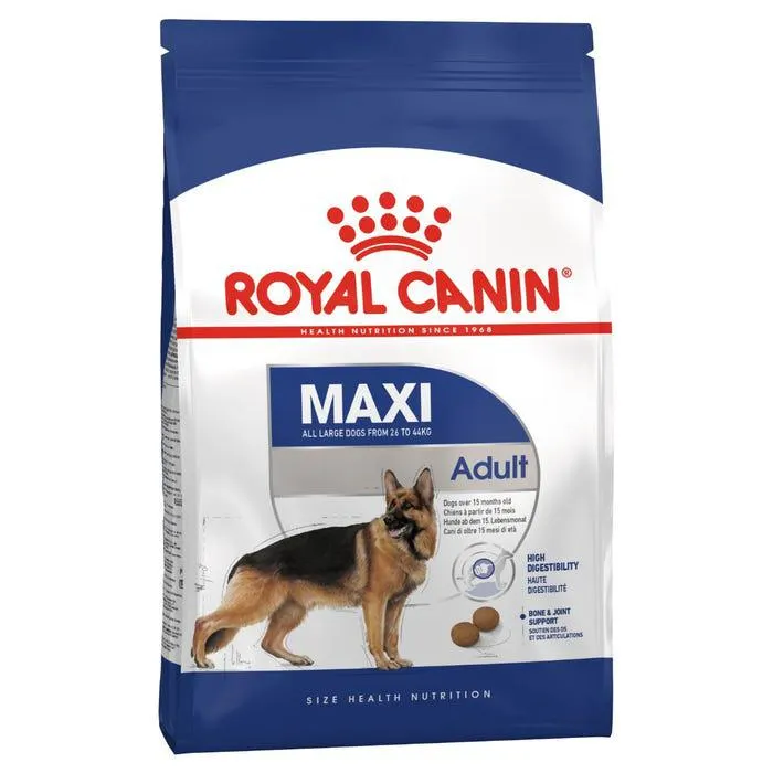 Royal Canin Maxi Adult Dog Food 15kg