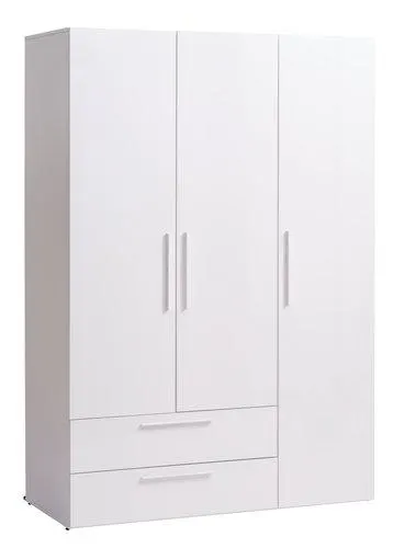 Armario HELSTRUP 144x208 barniz/blanco