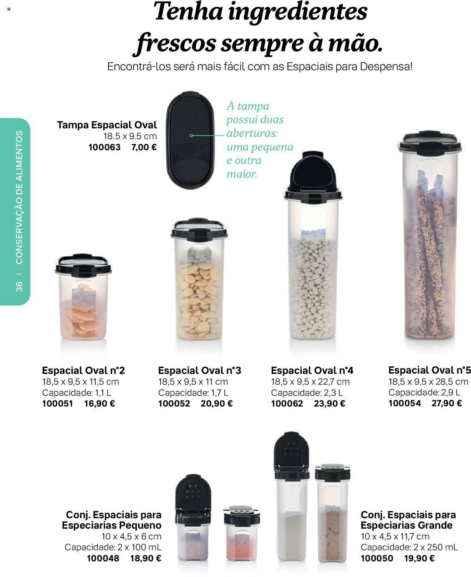 Folheto Folheto Tupperware de 7 de março até 31 de agosto 2023 - Pagina 36