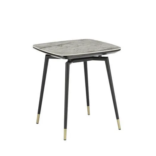 Ore Ceramic Marble Side Table
