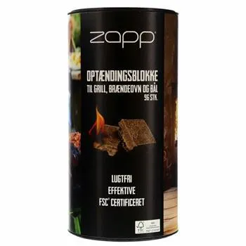 Zapp Optændingsblok tønde 96 stk