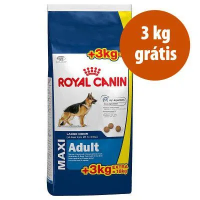 Royal Canin Size 18 kg em promoção: até 3 kg grátis!