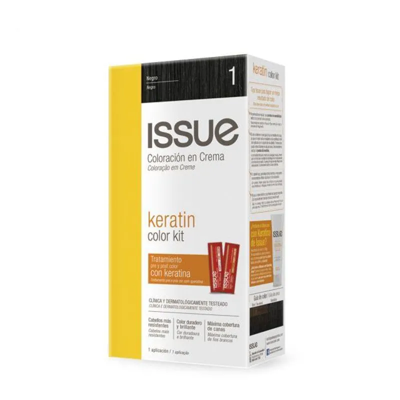 Kit Coloración Permanente Keratin Color