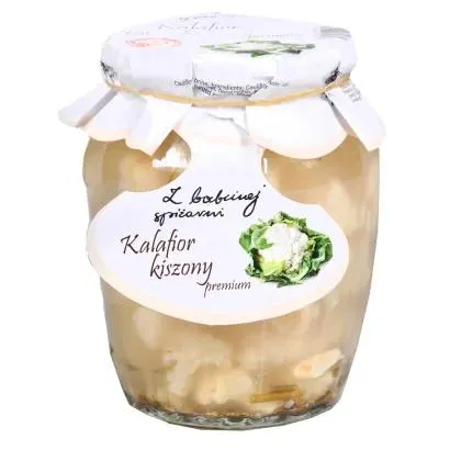 Z Babcinej spiżarni - Kiszony kalafior