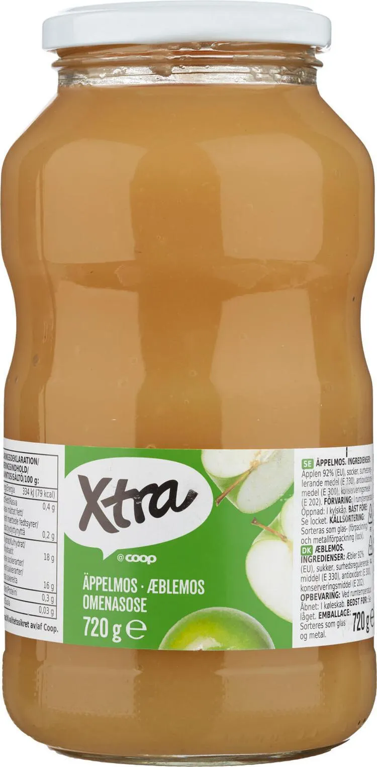 Xtra omenasose 720 g