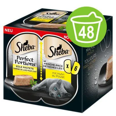 Sheba Perfect Portions 48 x 37,5 g - Pack económico