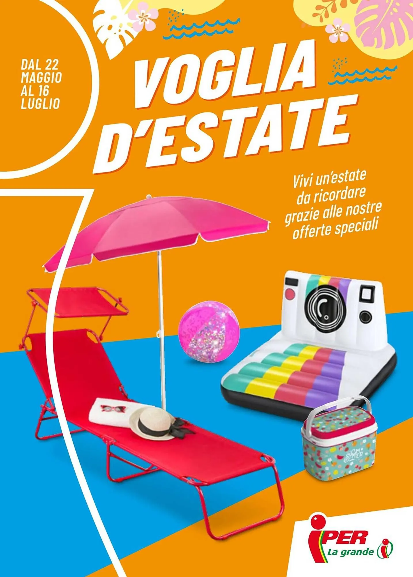Volantino Iper La Grande da 22 maggio a 16 luglio di 2023 - Pagina del volantino 1
