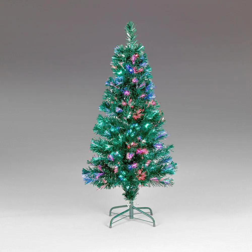 Sunburst Fibre Optic Christmas Tree