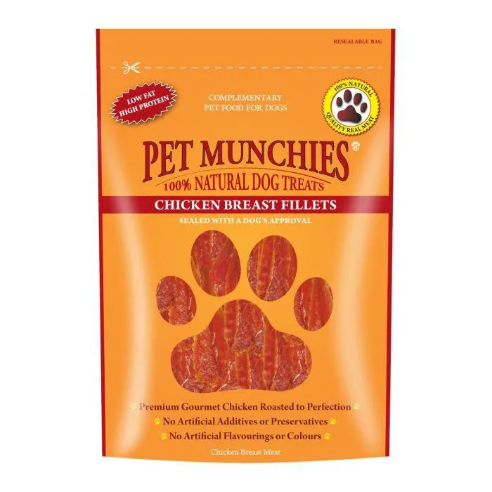 Pet Munchies Chicken Breast Fillet 100G