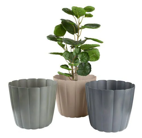 Garden planter BUKSEBIE D29xH26 assorted