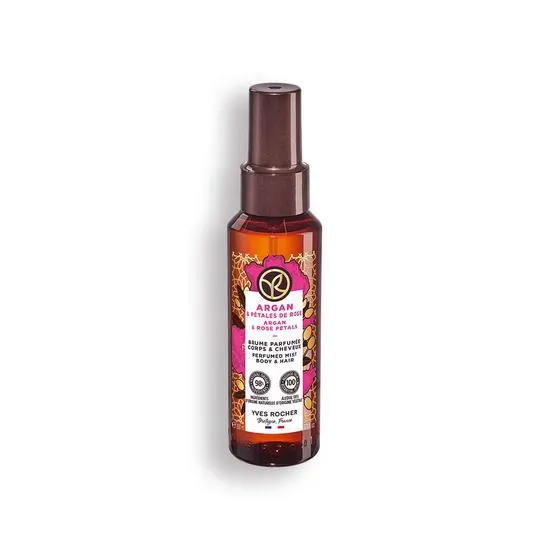 Brume Parfumée Argan et Pétales de Rose