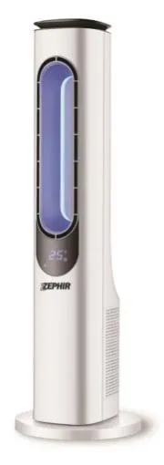 ZEPHIR VENTILATORE A TORRETTA SENZA PALE CON LUCE LED