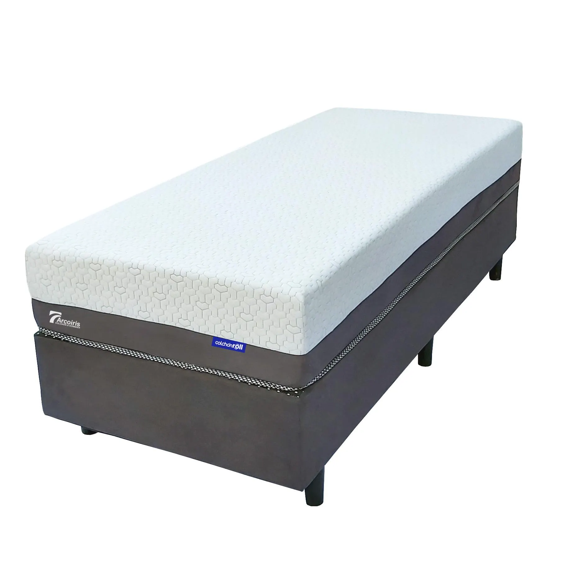 COLCHON y Sommier ROLL – Modelo MEMORY 100×190
