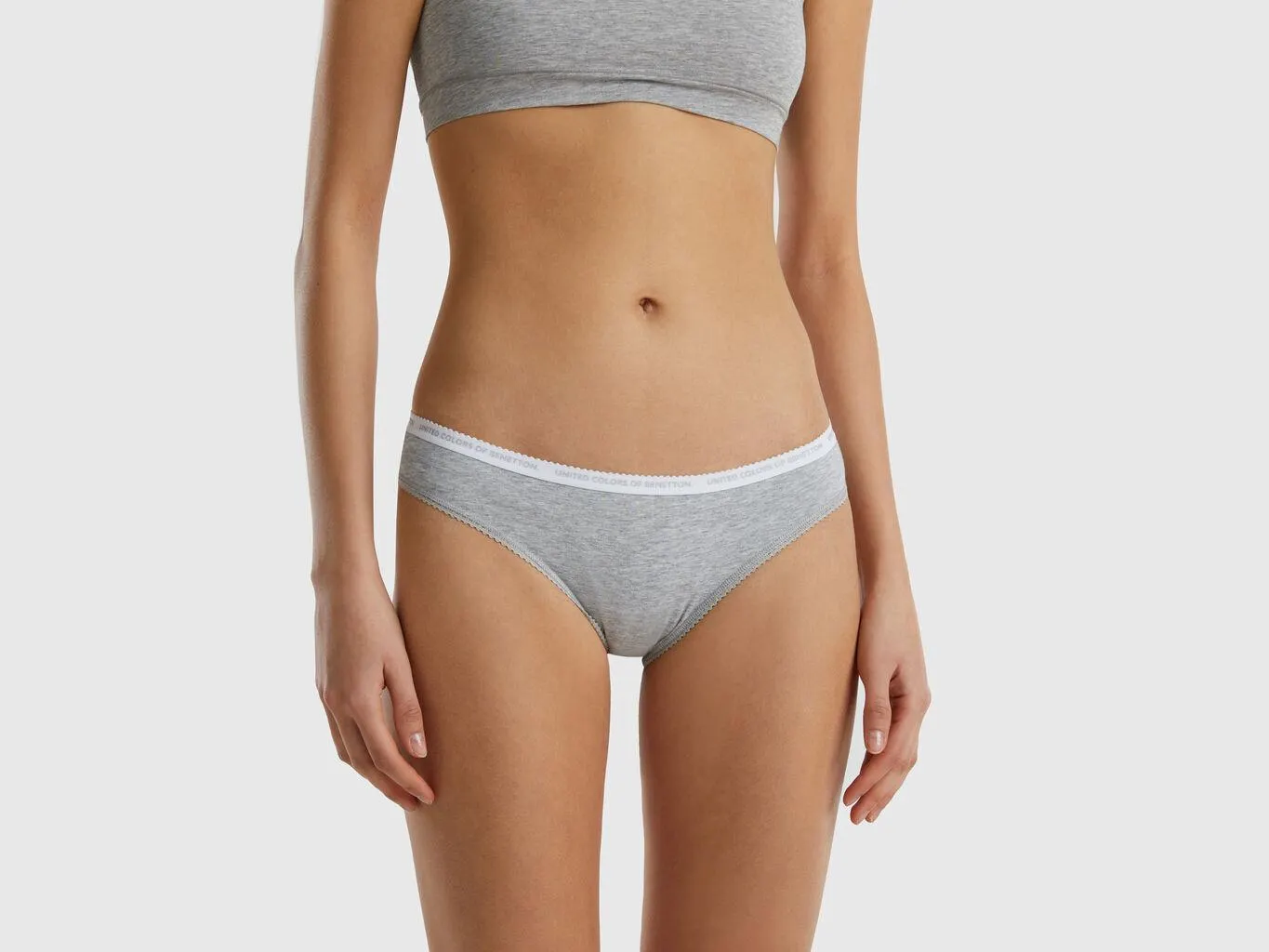 Slip in cotone biologico stretch