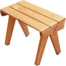 Ecofurn Granny -sivupöytä / rahi, mänty okra öljytty