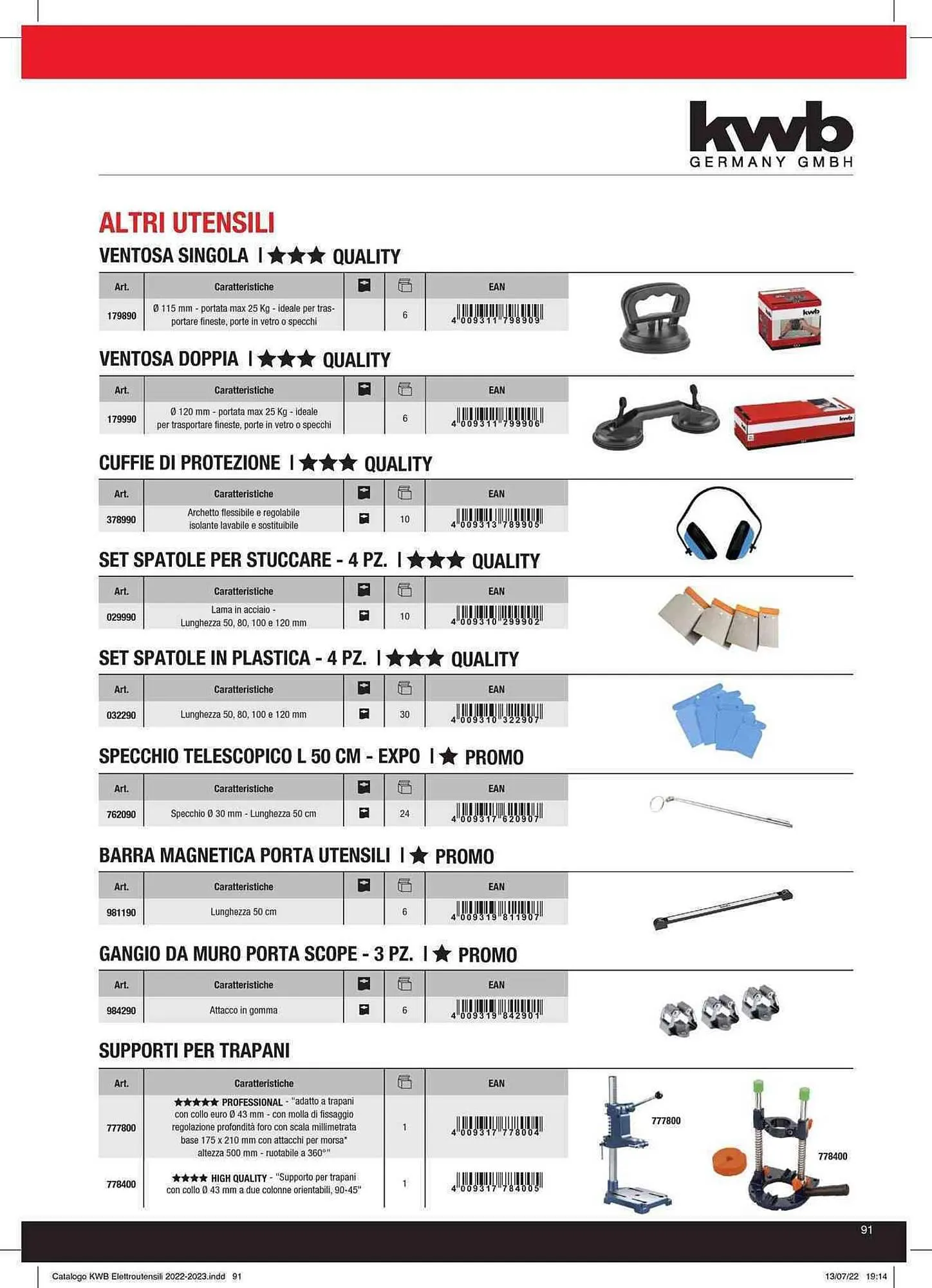 Volantino Einhell da 24 gennaio a 31 dicembre di 2023 - Pagina del volantino 91