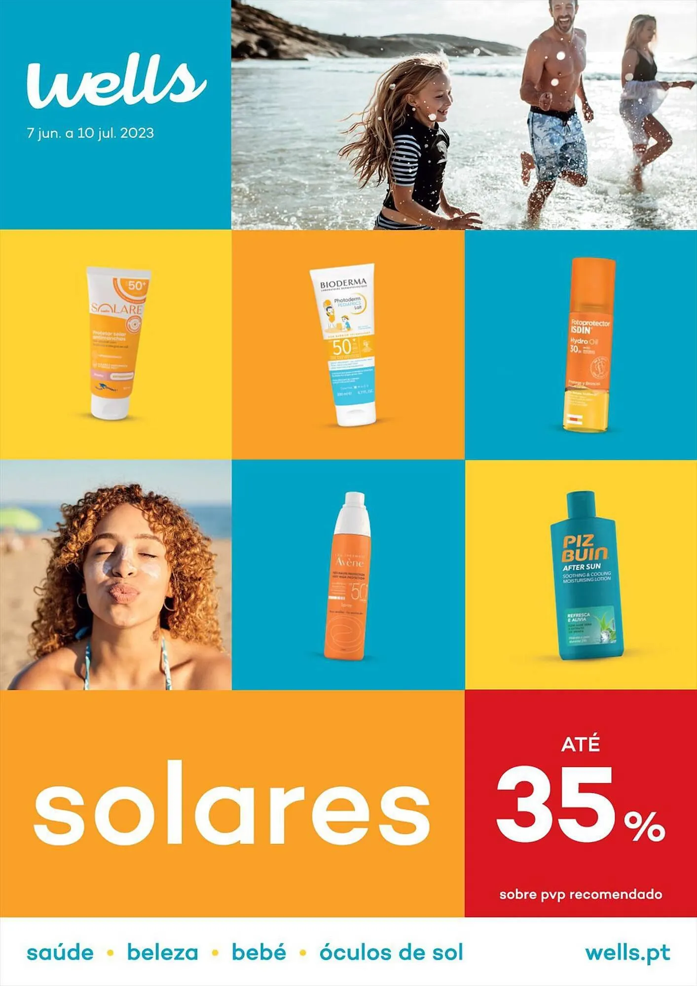 Folheto Folheto Well's de 7 de junho até 10 de julho 2023 - Pagina 1