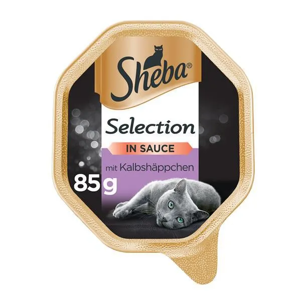 Sheba Selection in Sauce mit Kalbshäppchen