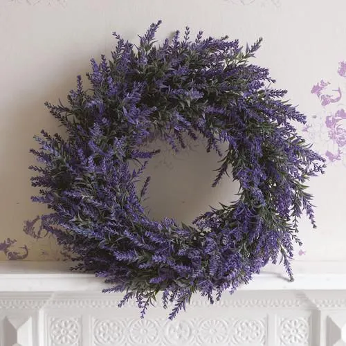 Lavender Wreath